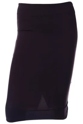 2004 Tom Ford Gucci Deadstock Plum Brown Runway Skirt