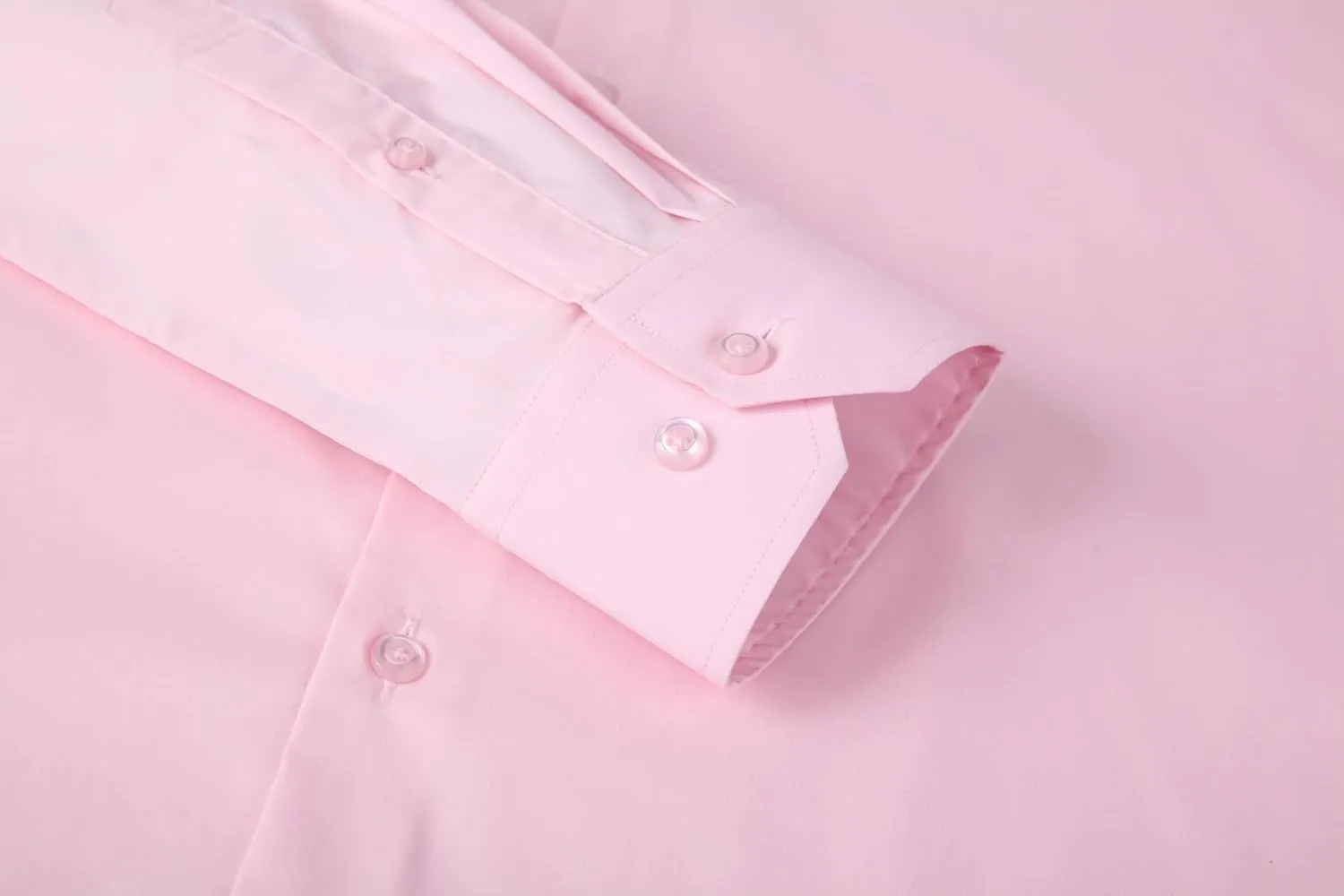 Alex Vando Mens Dress Shirt Easy Care Slim Fit Long Sleeve Cotton Stretch Button Down Shirt