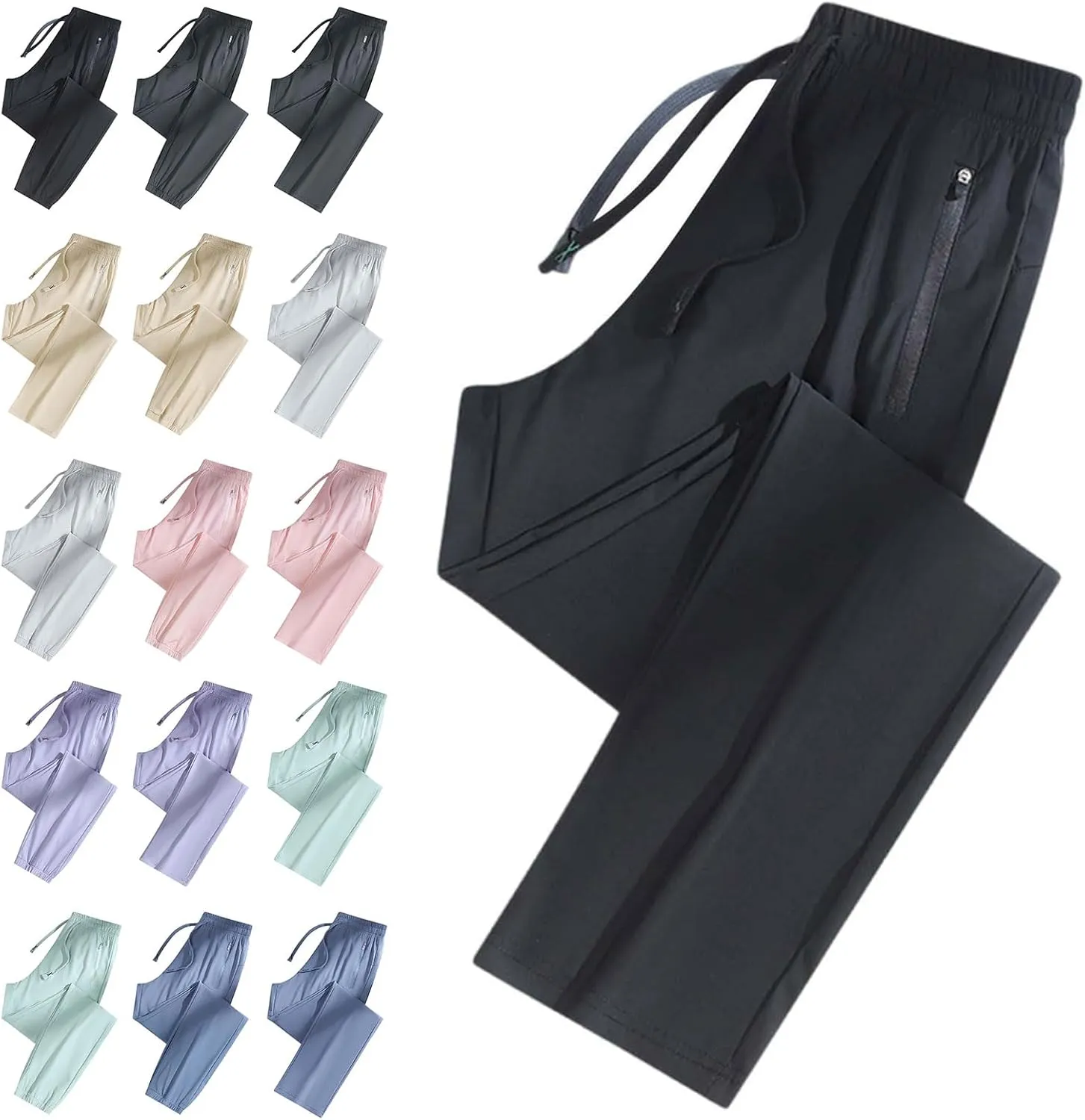 Beeswan Pants for Women Ultra Stretch Casual Pants Quick Drying Pant Waterproof & Breathable Trousers Workout Clothing