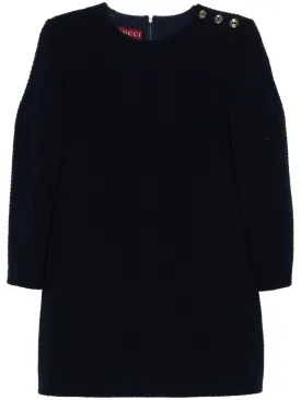 bouclé mini dress