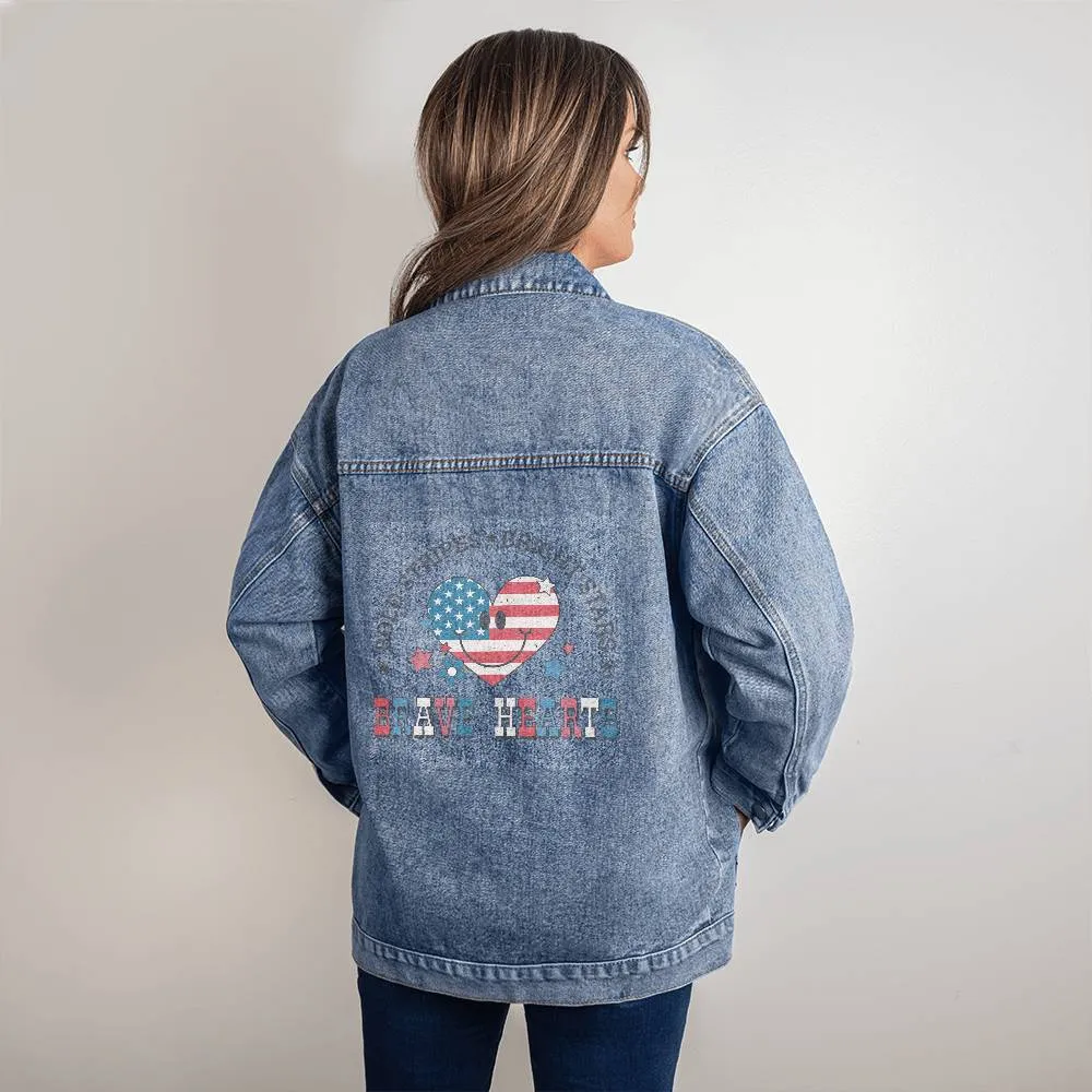 Brave Hearts Denim Jacket