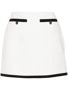 COTTON TWEED SKIRT