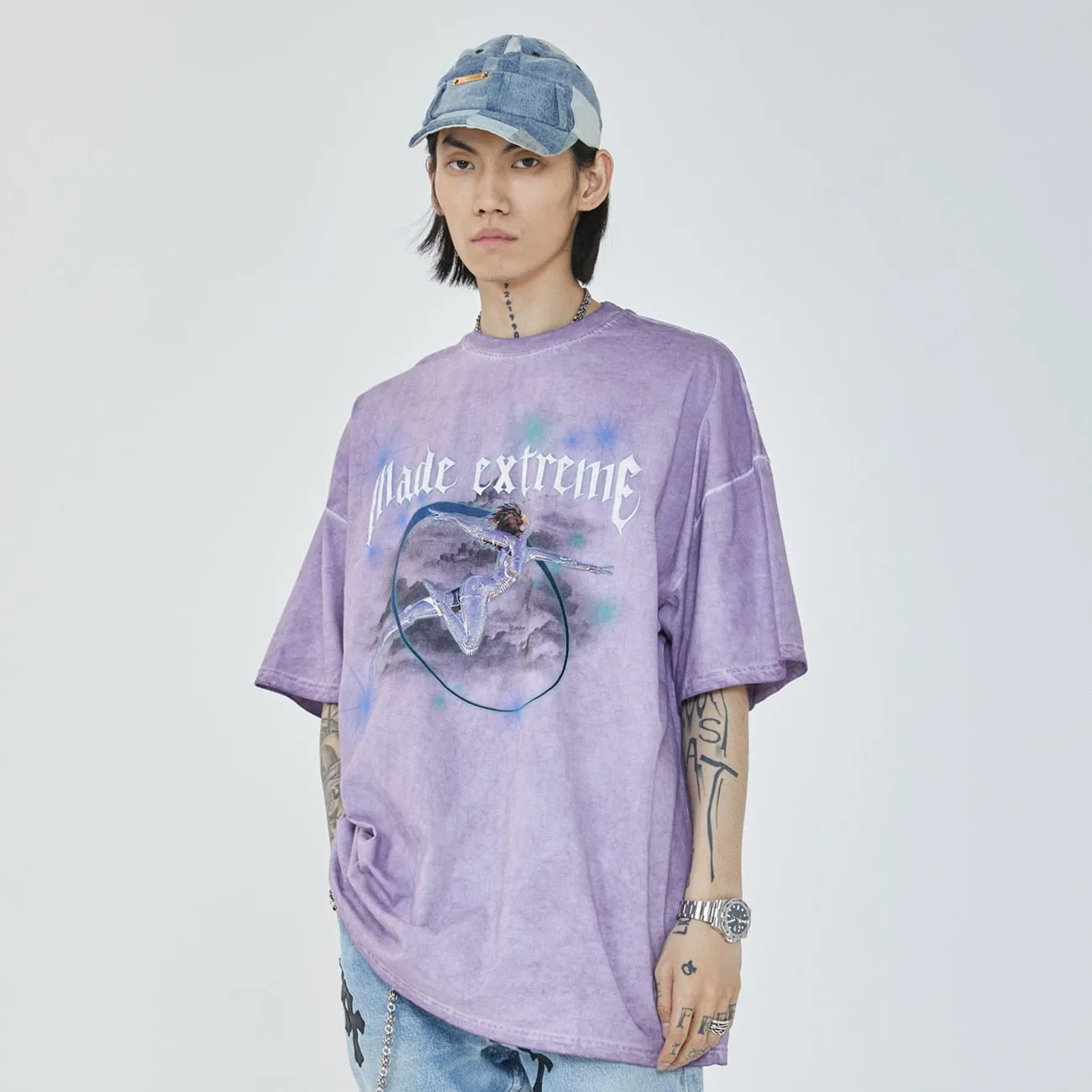 Extreme Aesthetic Y2K Cotton T-Shirt