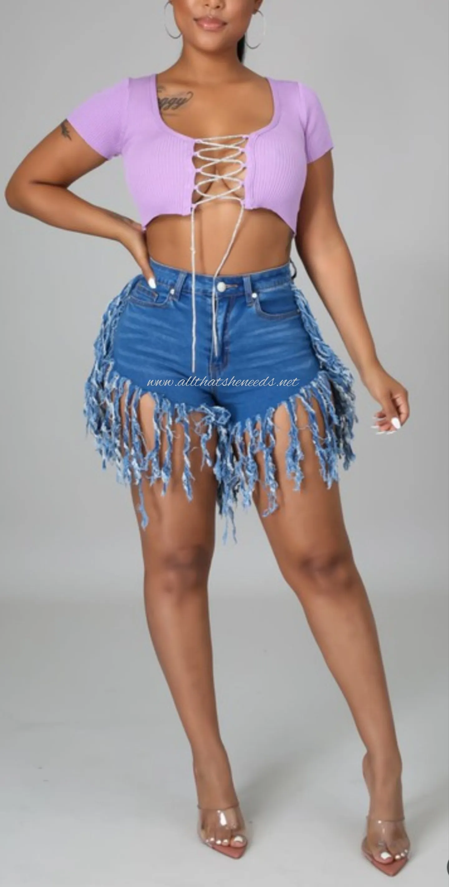 Frisky Fringe Shorts