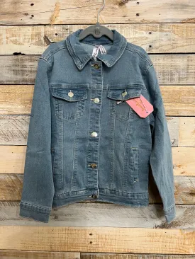 Girls Stretch Denim Jacket