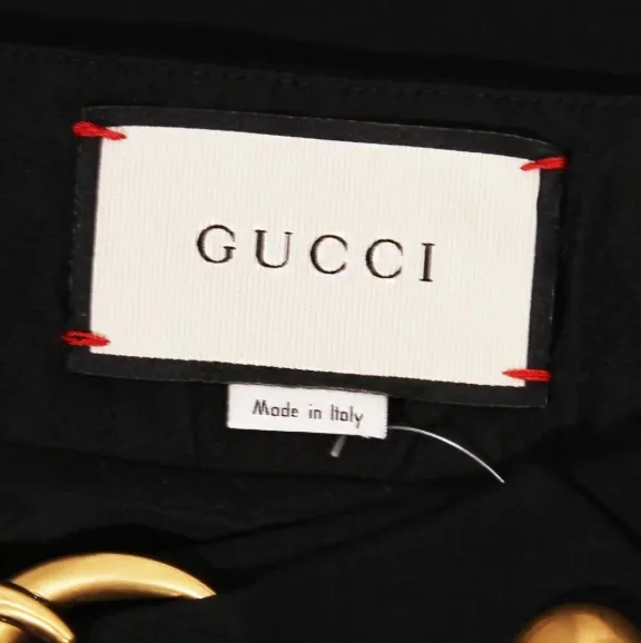 Gucci A-Line Skirt w GG Hardware