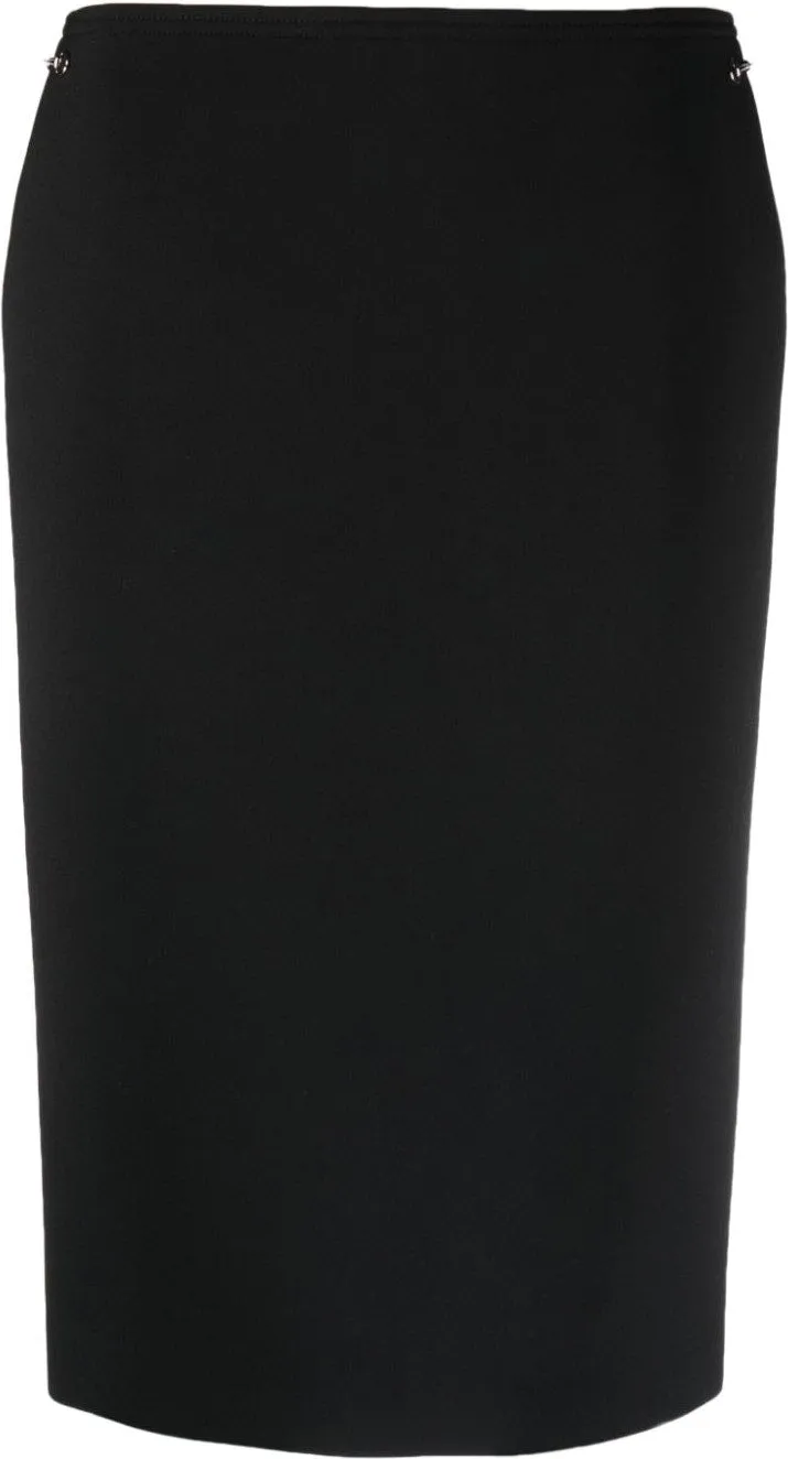 HORSEBIT WOOL MIDI SKIRT