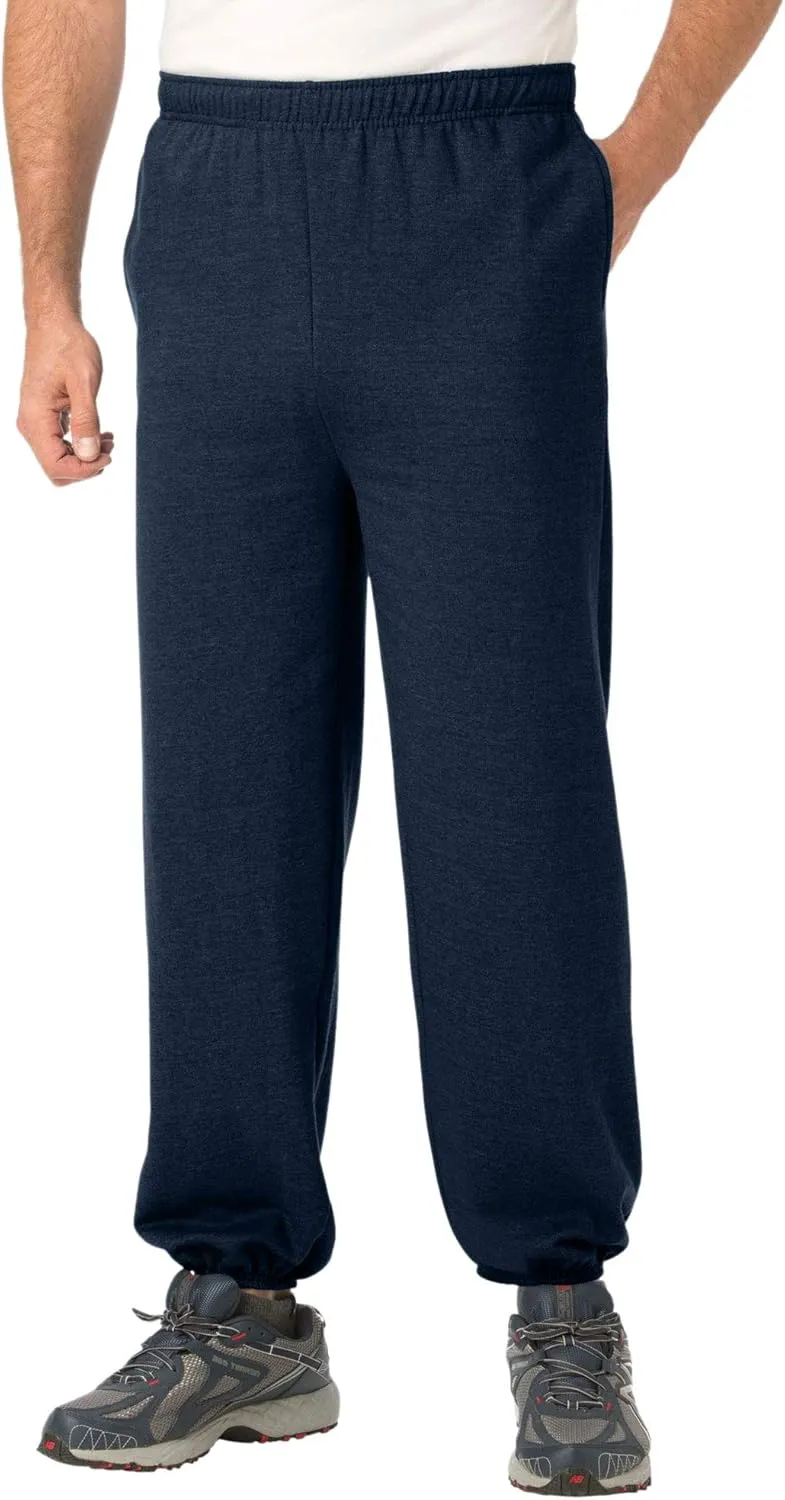 KingSize Men's Big & Tall Fleece Elastic Cuff Sweatpants