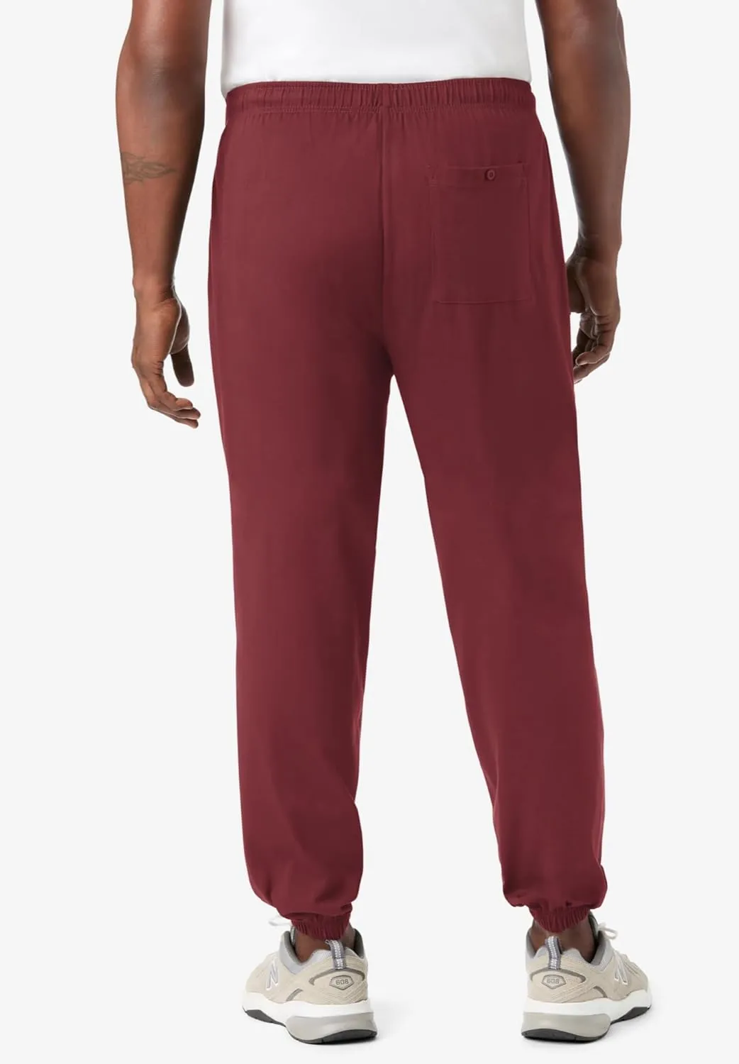 KingSize Men's Big & Tall Lightweight Elastic Cuff Sweatpants