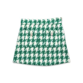 Lauren Houndstooth Skirt