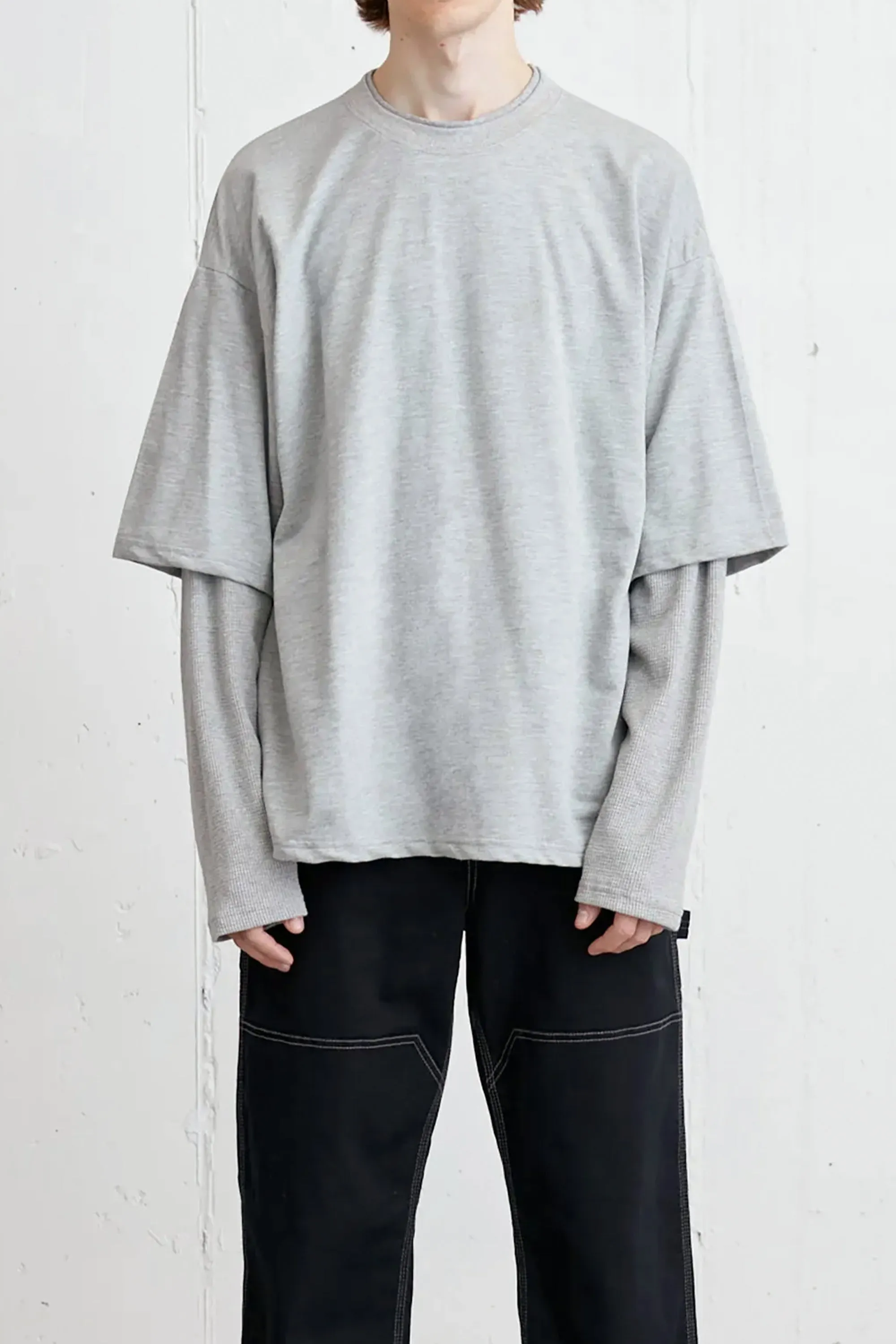 LAYERED CREWNECK