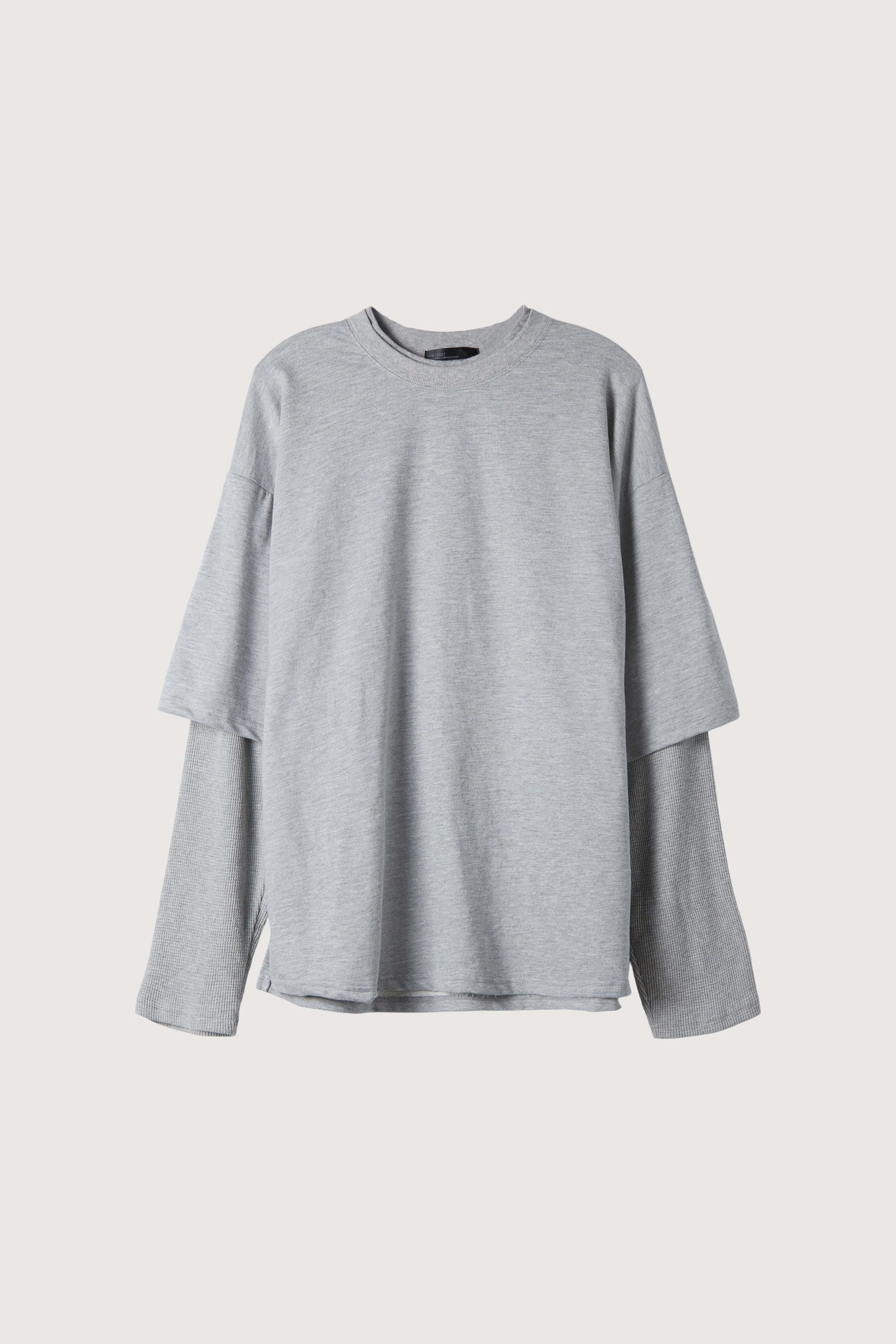 LAYERED CREWNECK