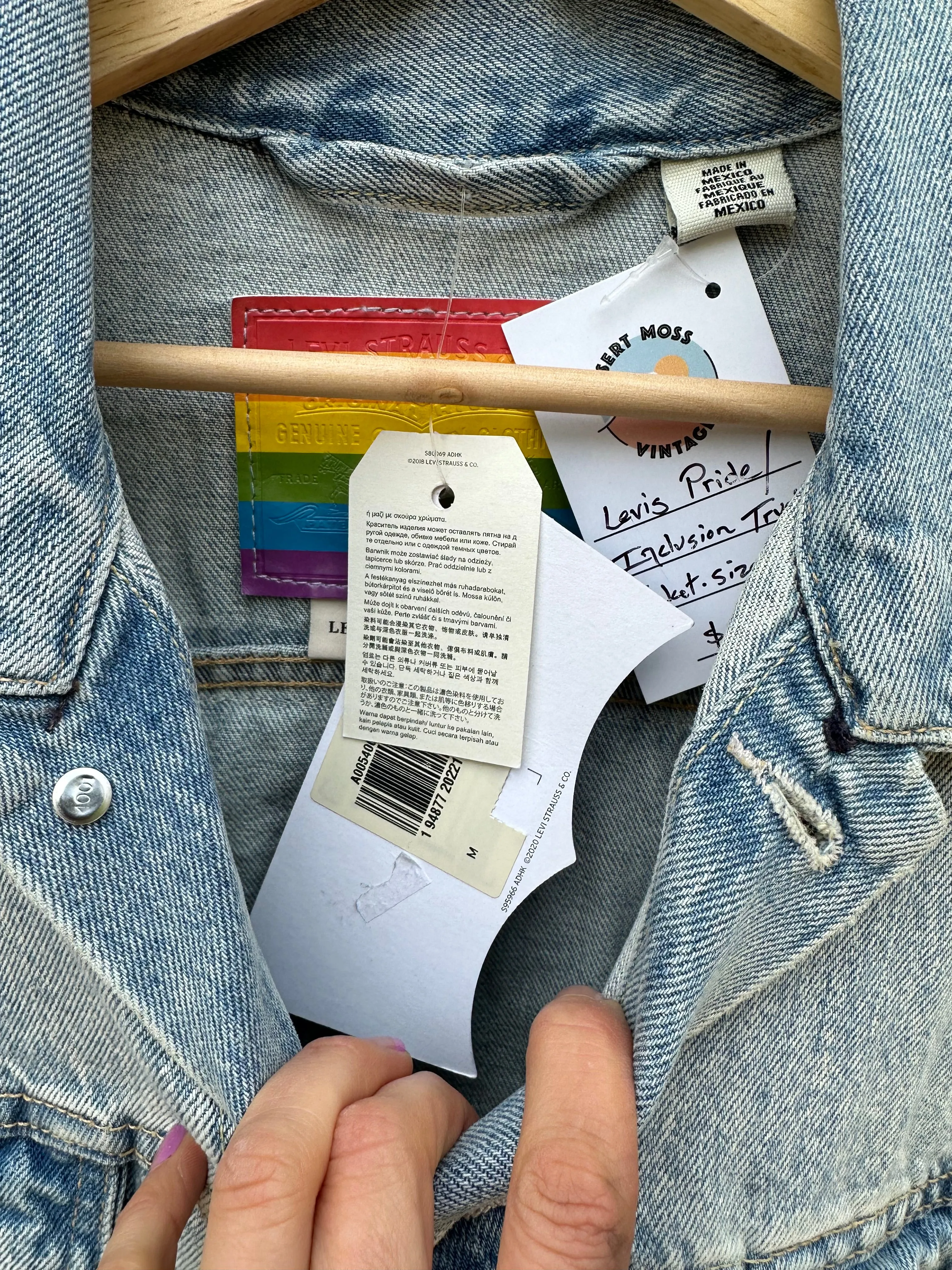 Levi's Pride/Inclusion Trucker Jacket