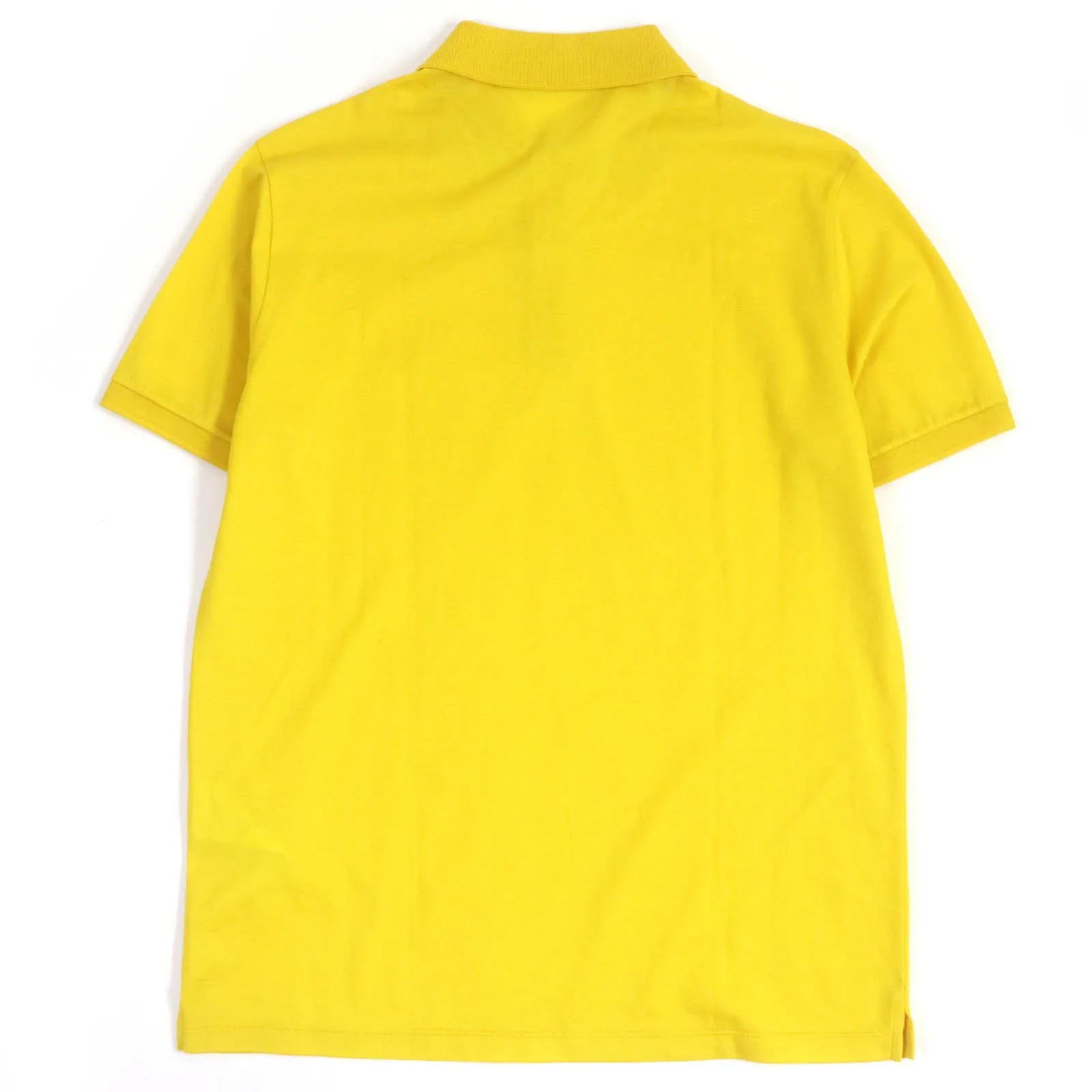 LOUIS VUITTON Short sleeve polo shirt cotton yellow M