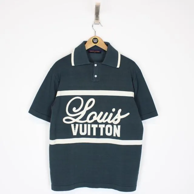 Louis Vuitton Vintage Cycling Polo Shirt Medium