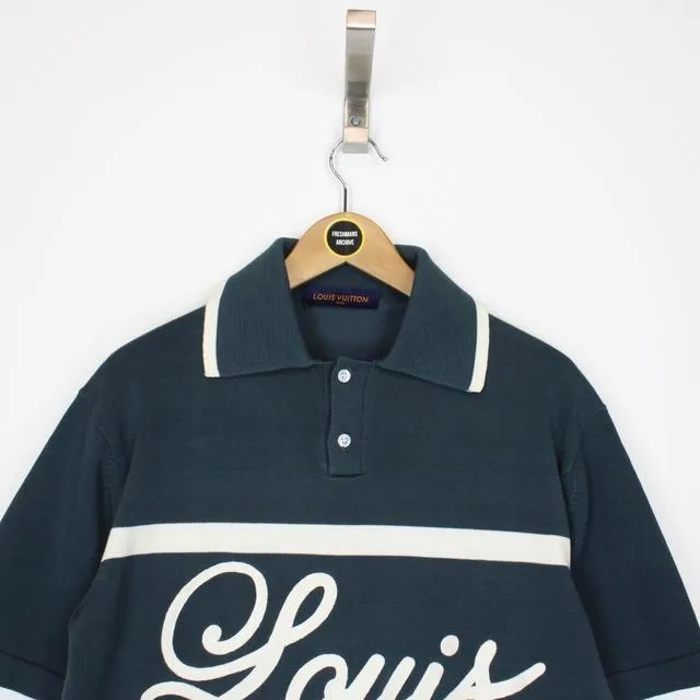 Louis Vuitton Vintage Cycling Polo Shirt Medium