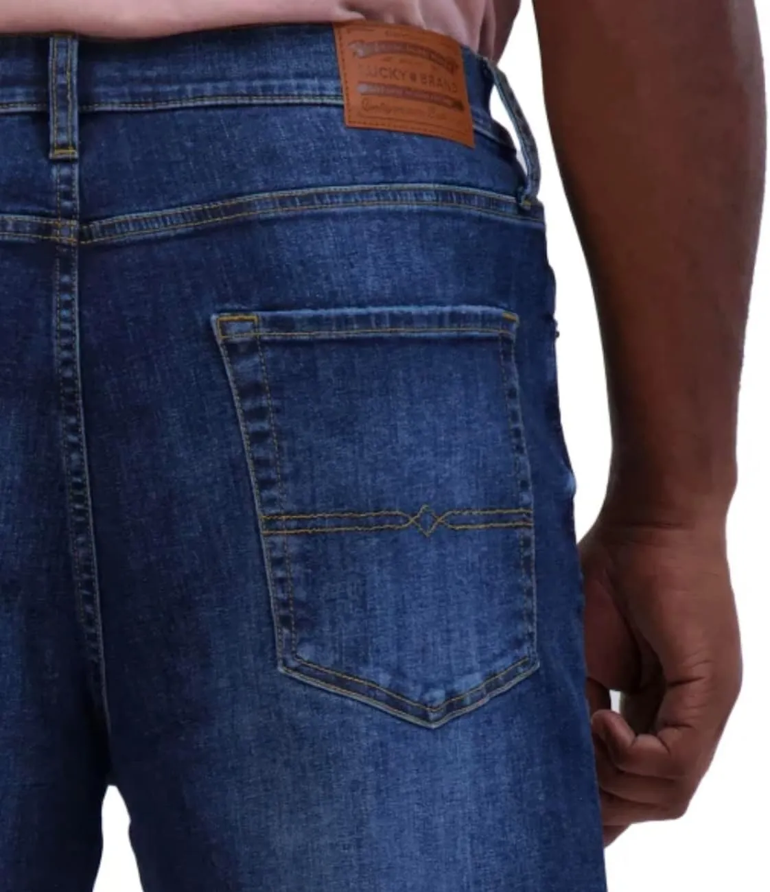 Lucky Brand Men's 223 Straight Leg 5 Pocket Stretch Denim Jean