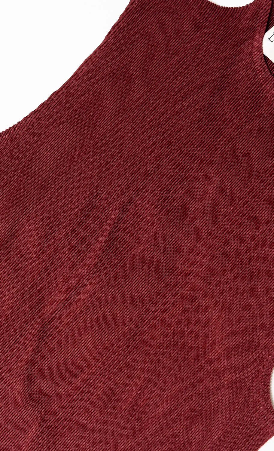 Miss Charm Dress in Maroon
