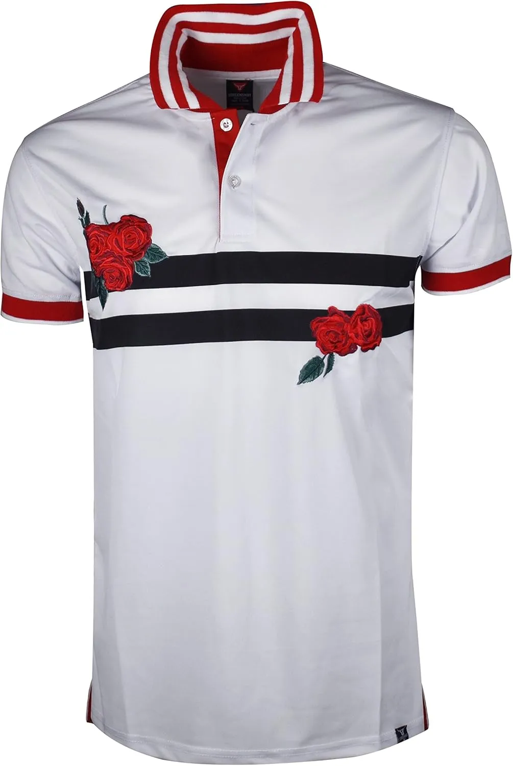 Screenshotbrand Mens Hipster Hip-Hop Premium Tees - Stylish Fashion Embroidery Polo T-Shirt