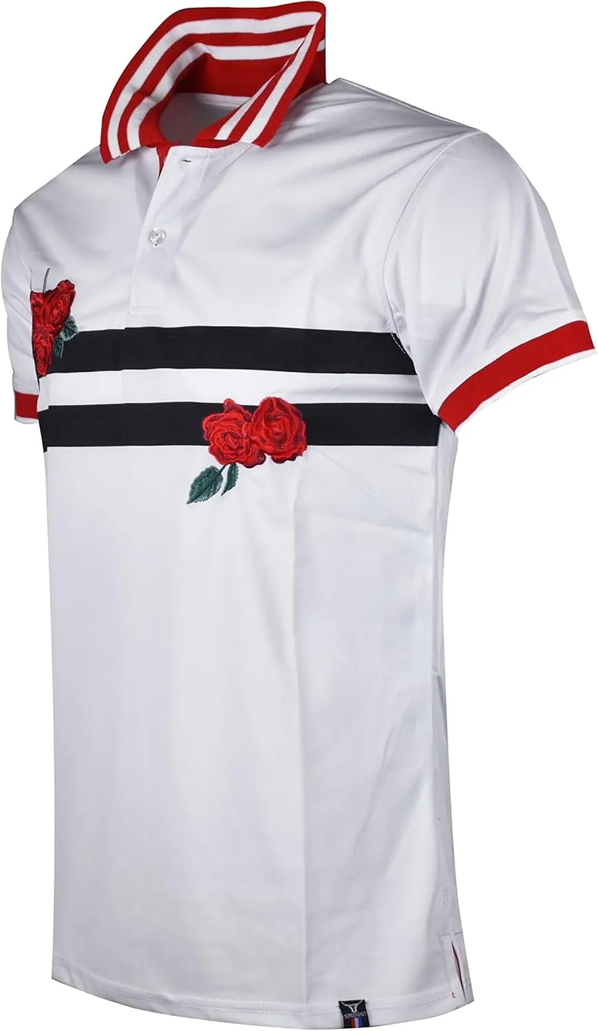 Screenshotbrand Mens Hipster Hip-Hop Premium Tees - Stylish Fashion Embroidery Polo T-Shirt