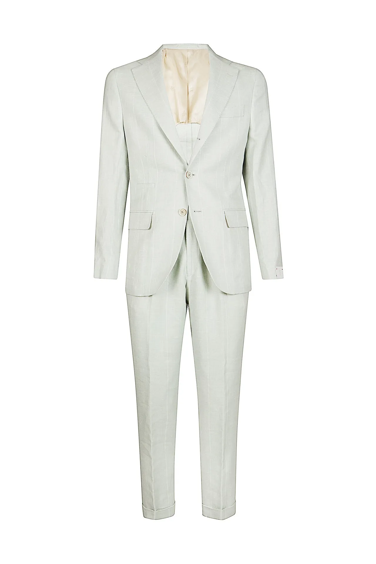 SINGLE-BREASTED PANT PLEAT SUIT