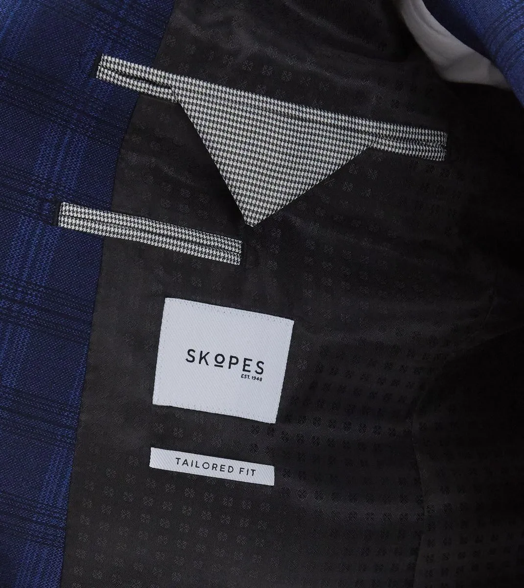 Skopes Tailored Fit Suit Jacket Felix in Blue