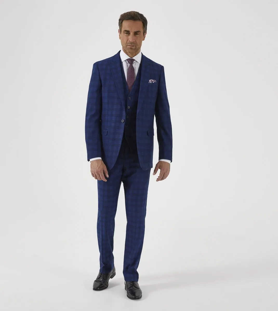 Skopes Tailored Fit Suit Jacket Felix in Blue