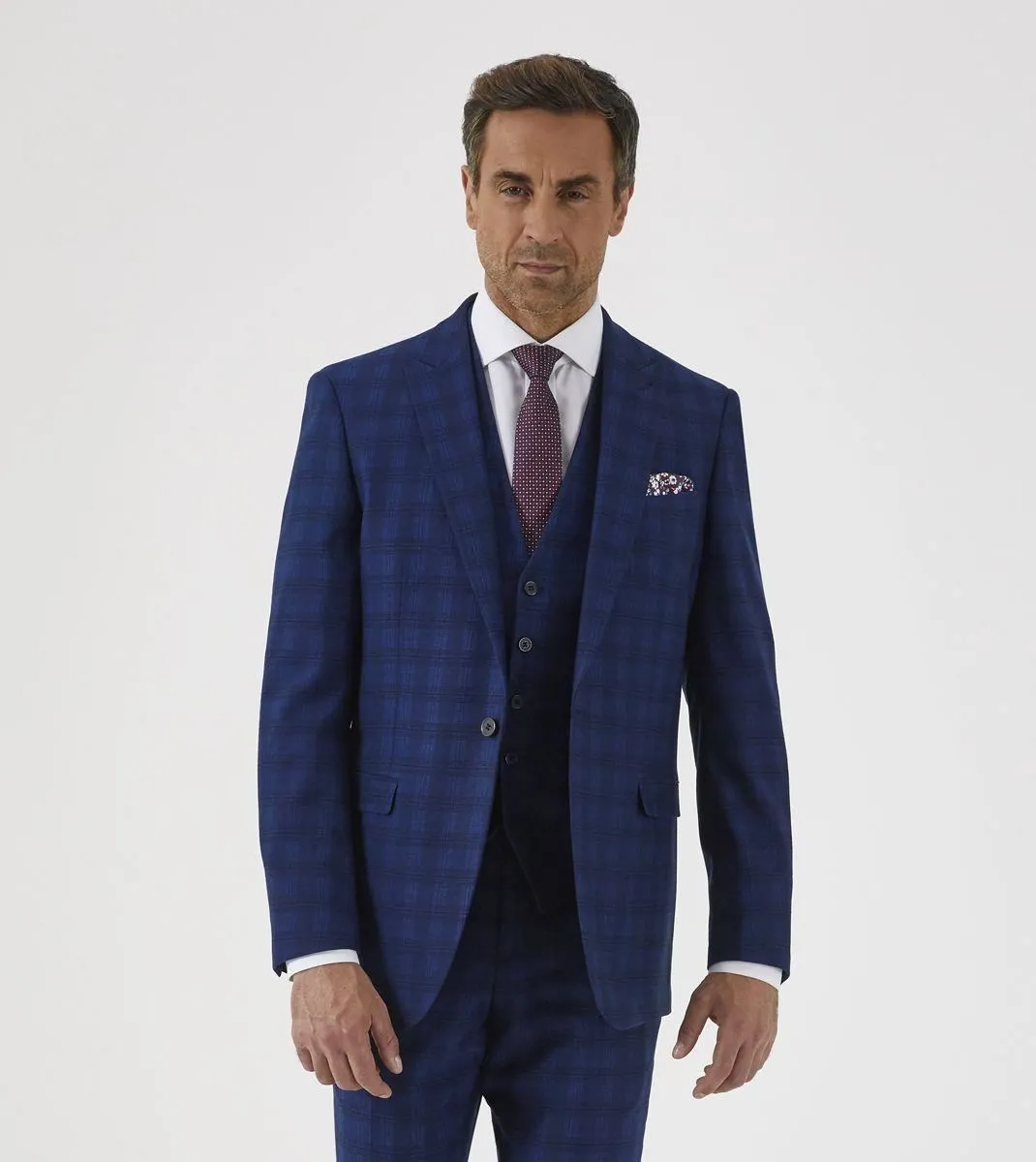 Skopes Tailored Fit Suit Jacket Felix in Blue