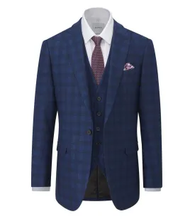 Skopes Tailored Fit Suit Jacket Felix in Blue