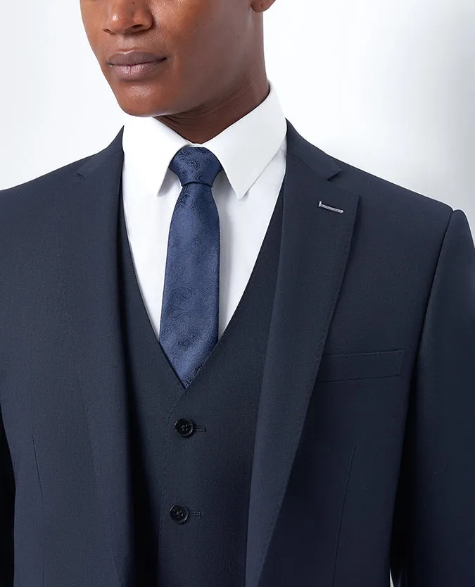Tapered Fit Wool-Blend Stretch Mix and Match Suit