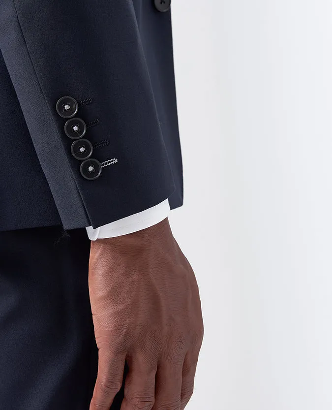 Tapered Fit Wool-Blend Stretch Mix and Match Suit