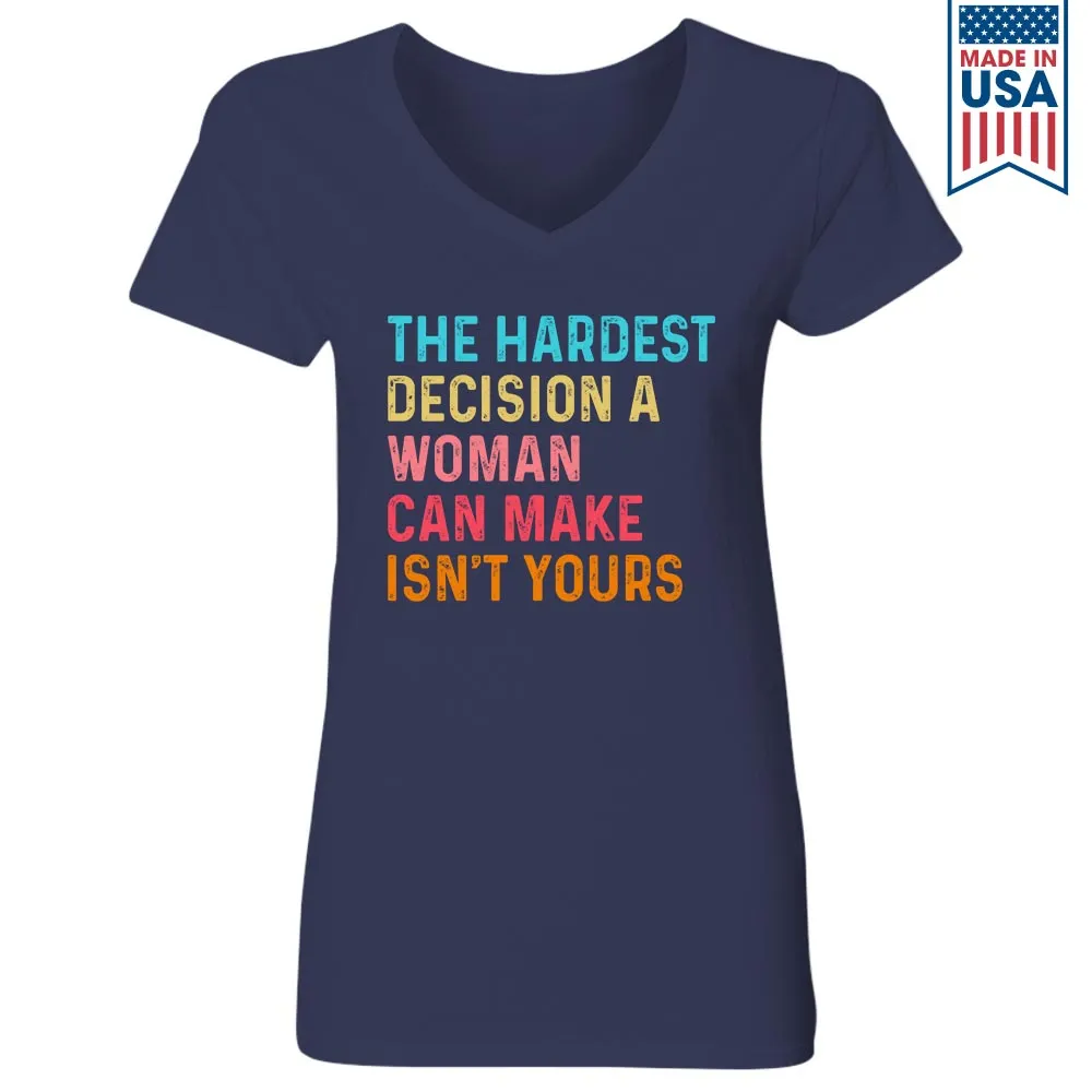 Women's V-neck T-shirt TSVB504