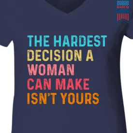 Women's V-neck T-shirt TSVB504