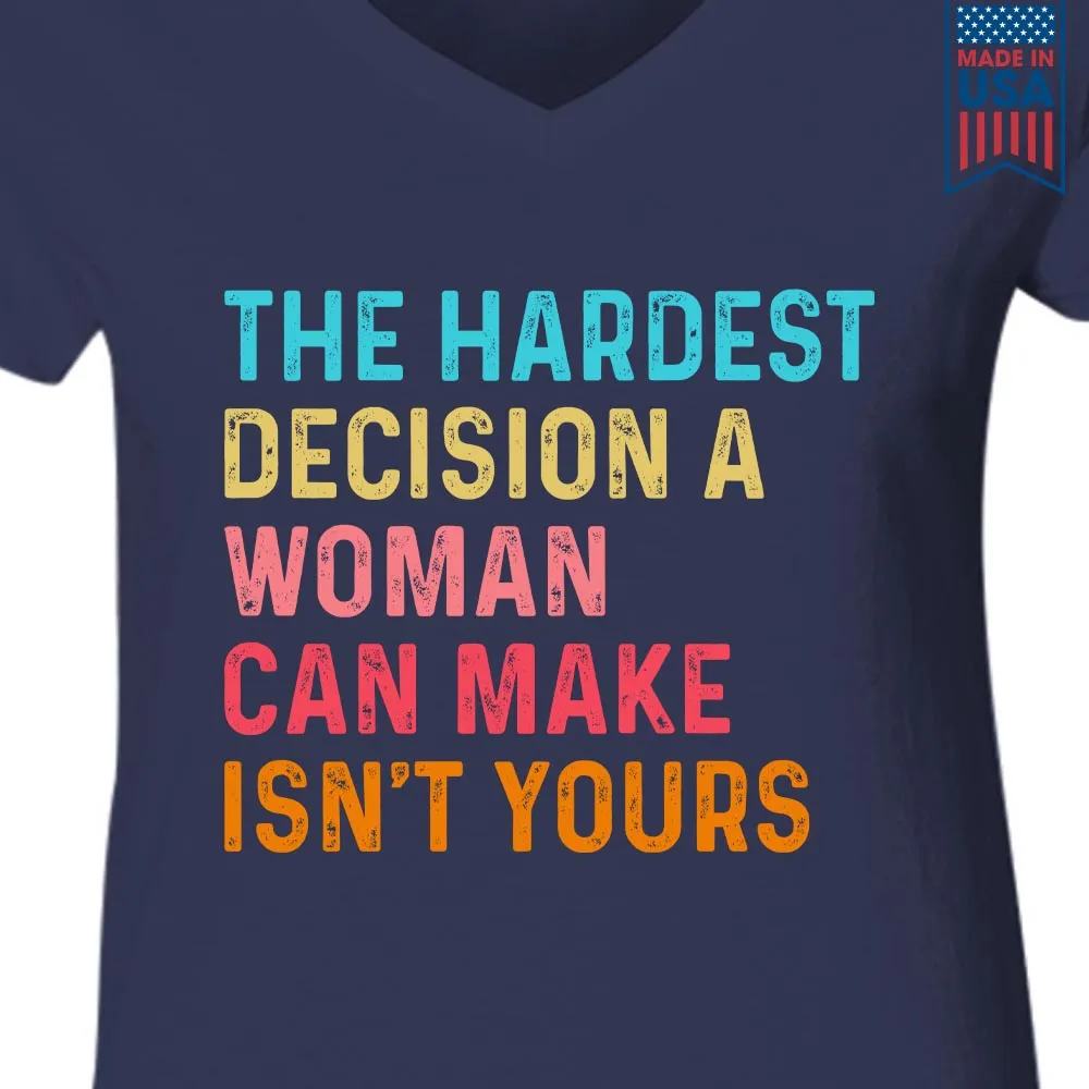 Women's V-neck T-shirt TSVB504