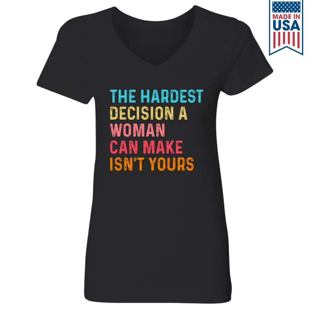 Women's V-neck T-shirt TSVB504