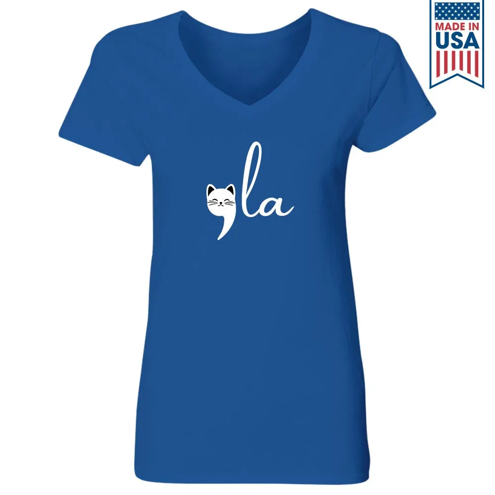Women's V-neck T-shirt TSVB680