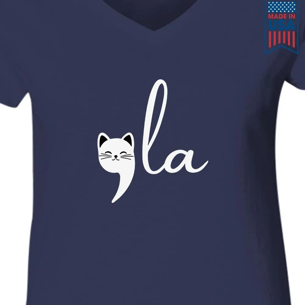Women's V-neck T-shirt TSVB680