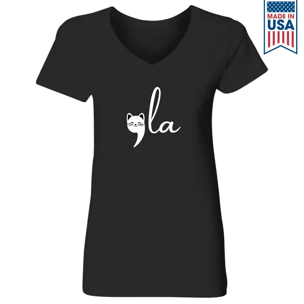Women's V-neck T-shirt TSVB680