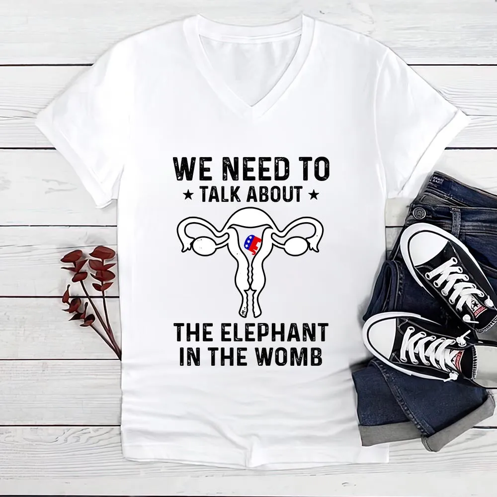 Women's V-neck T-shirt TSVW621