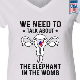 Women's V-neck T-shirt TSVW621