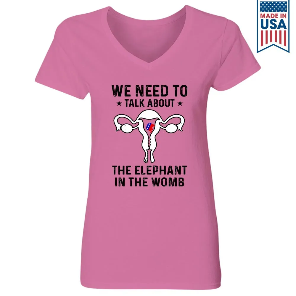 Women's V-neck T-shirt TSVW621