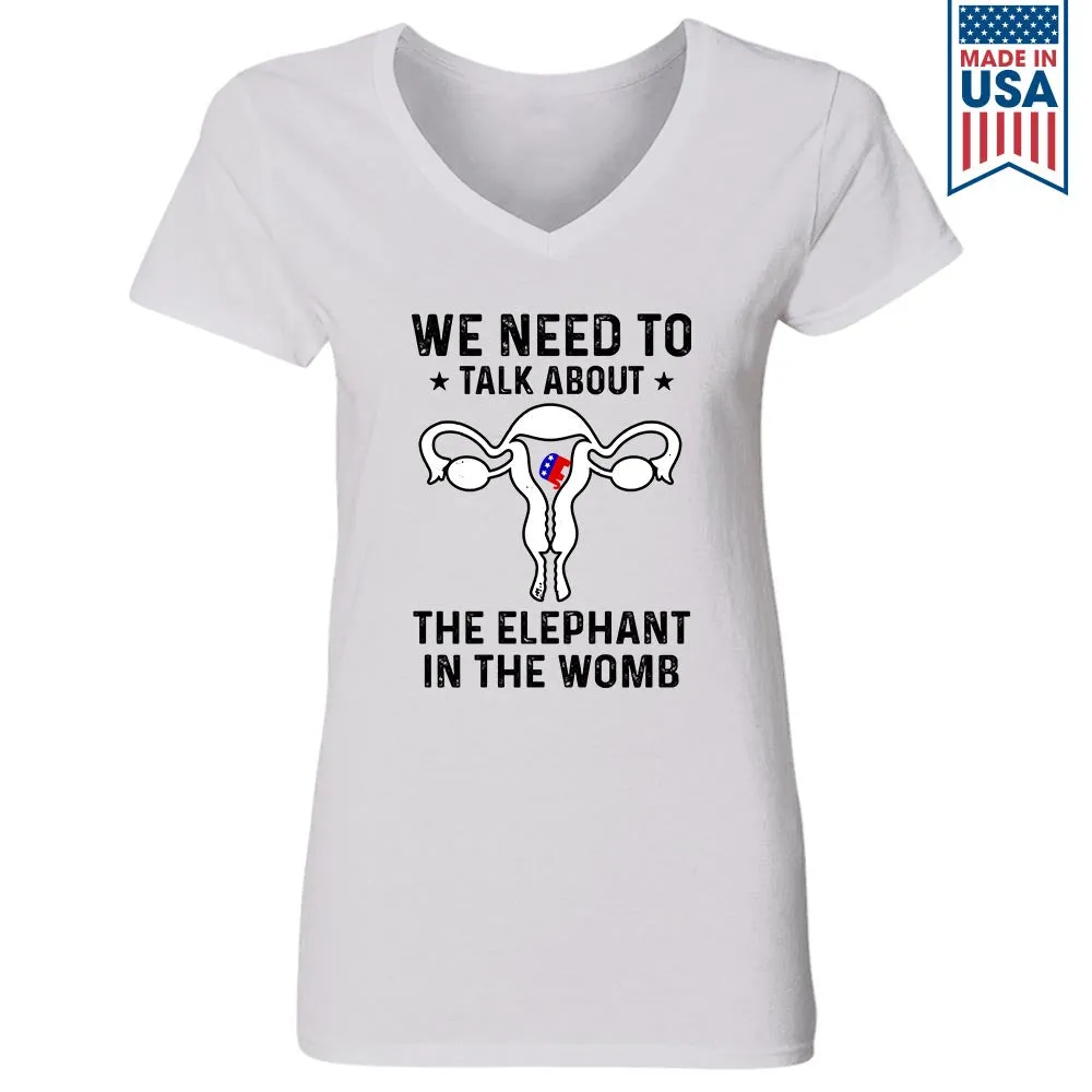 Women's V-neck T-shirt TSVW621
