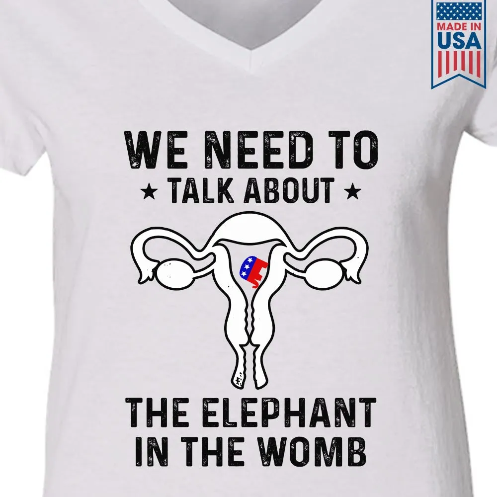 Women's V-neck T-shirt TSVW621