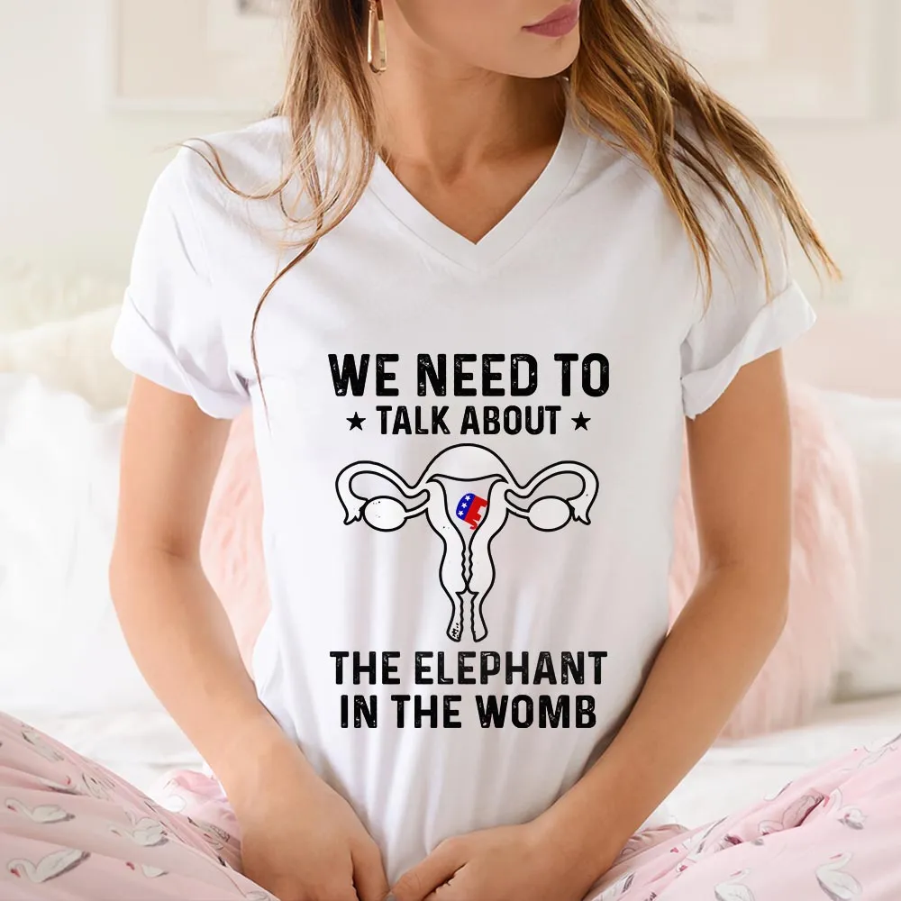Women's V-neck T-shirt TSVW621