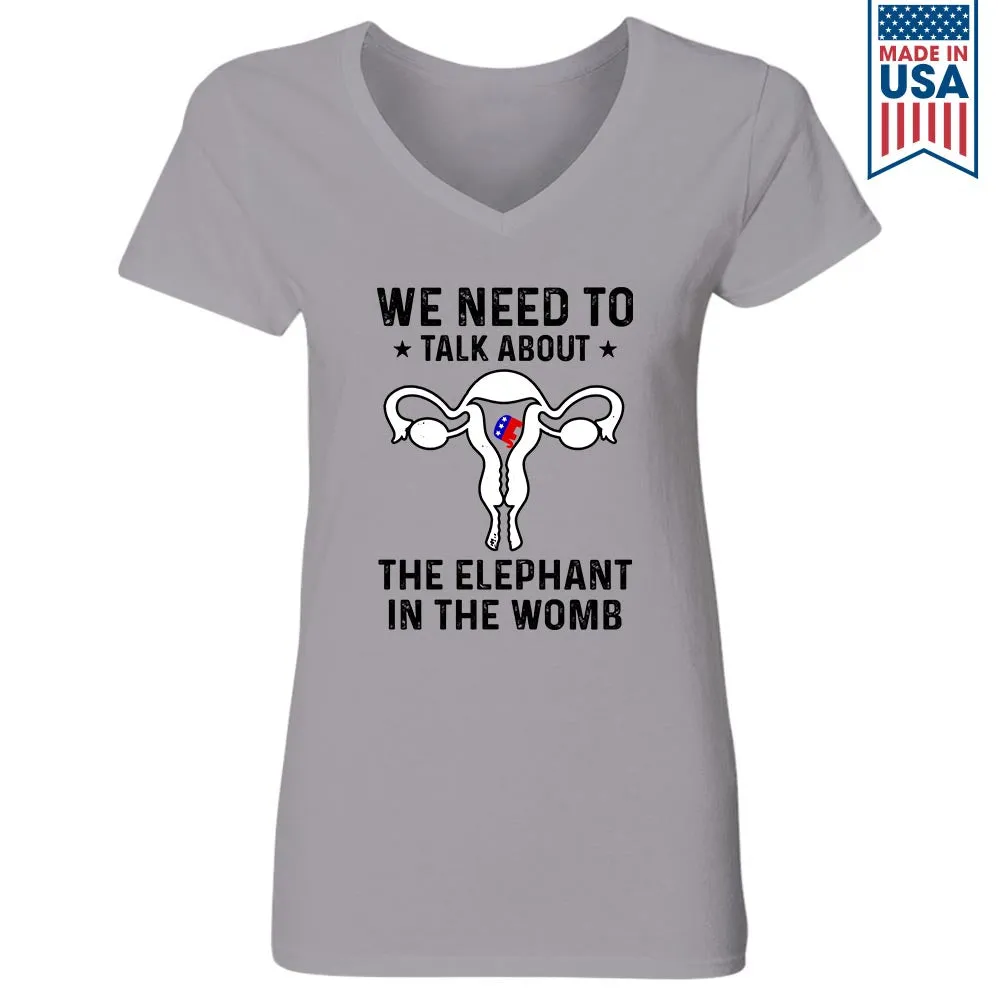 Women's V-neck T-shirt TSVW621