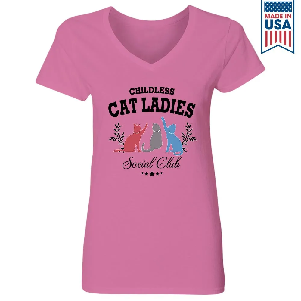 Women's V-neck T-shirt TSVW669