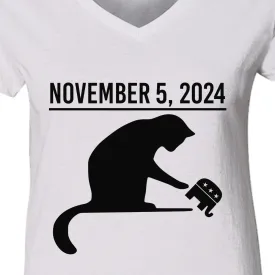 Women's V-neck T-shirt TSVW703