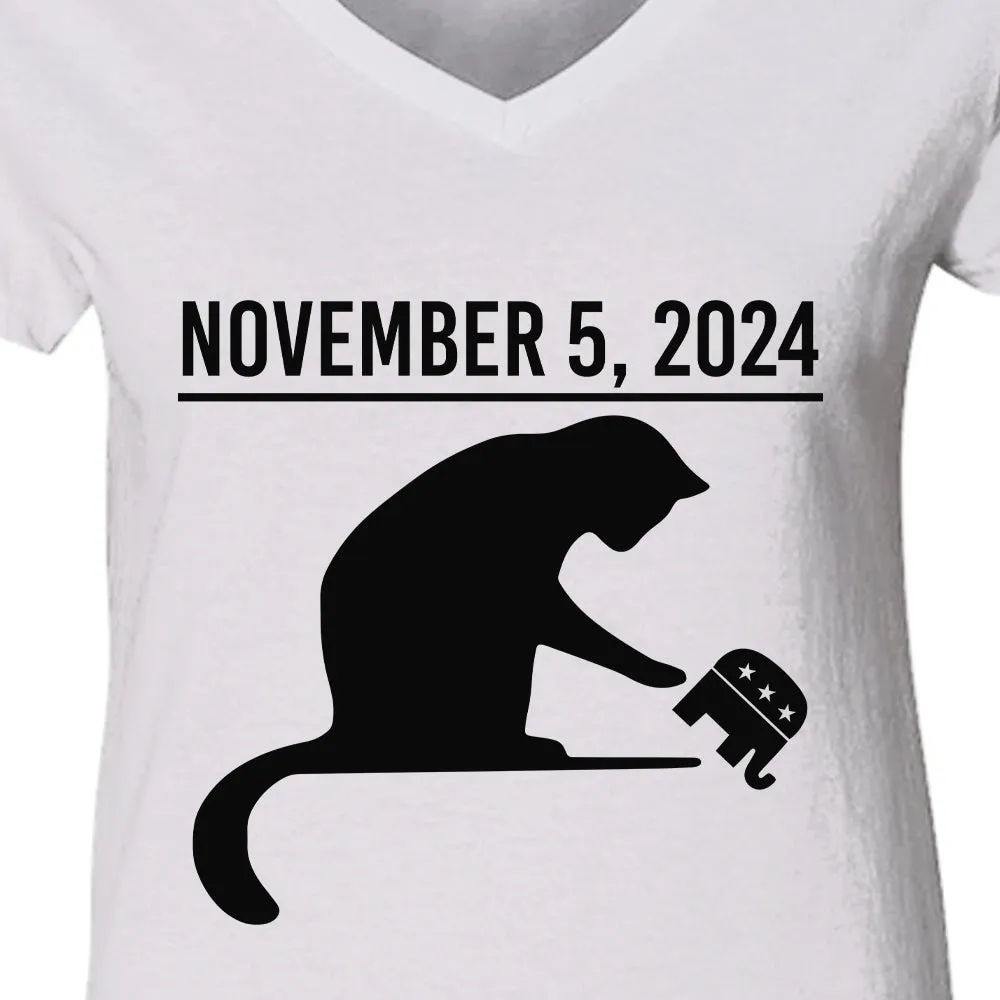 Women's V-neck T-shirt TSVW703