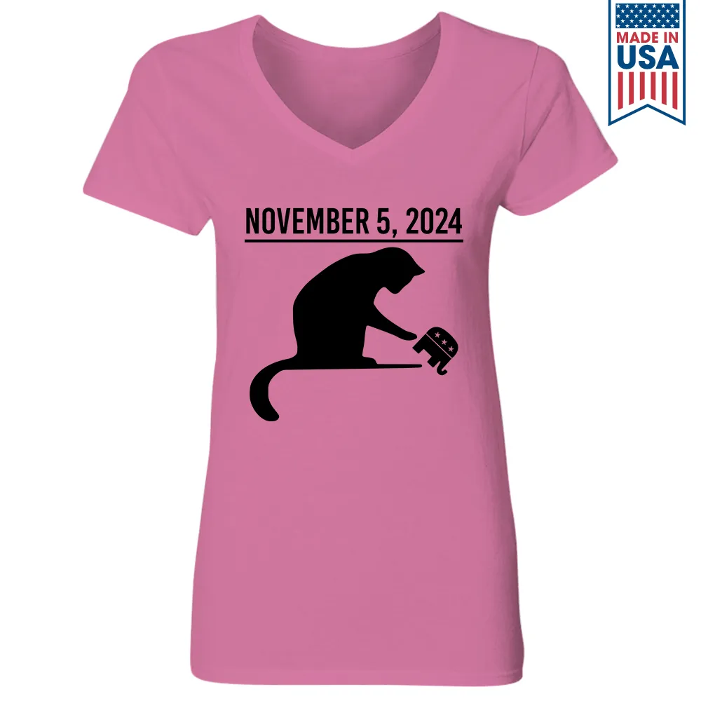 Women's V-neck T-shirt TSVW703