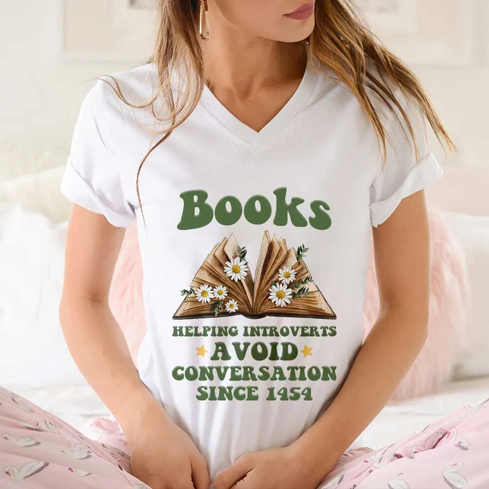 Women's V-neck T-shirt TSVW741